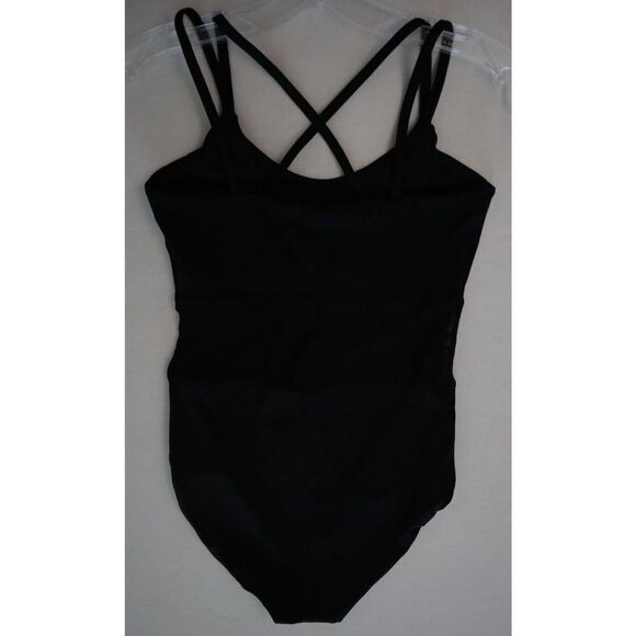 Creatures of XIX Women's Sz Small Black Mesh Bodysuit Pole Wear $90+ - Picture 2 of 7